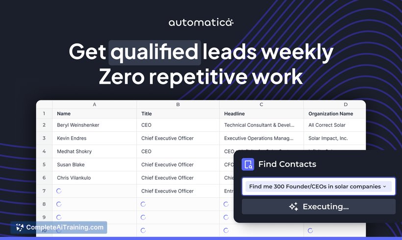 Automatica.xyz, screenshot 4