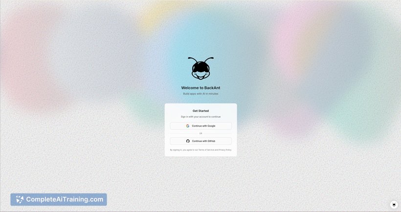 BackAnt, screenshot 5