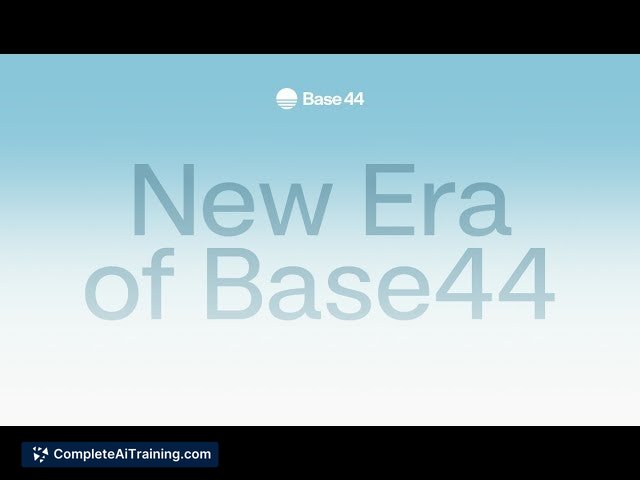 Base44: The all-new builder