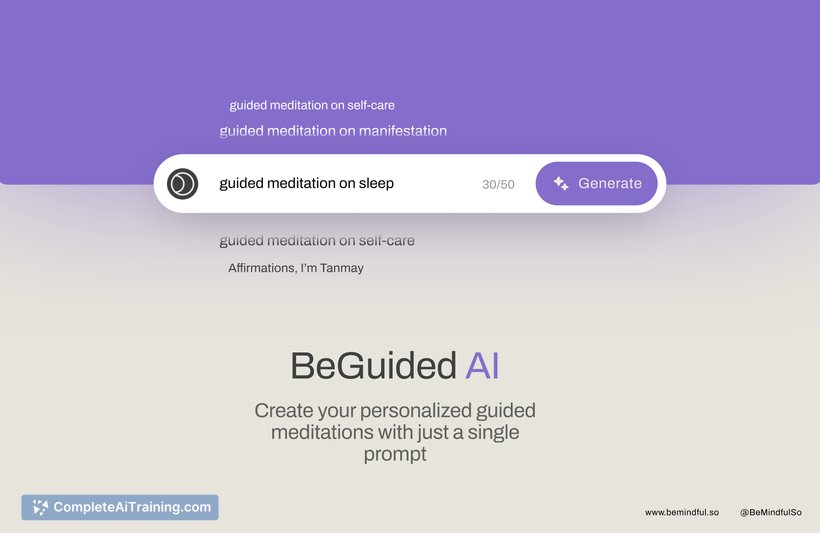 BeGuided AI