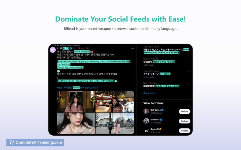 BiRead, screenshot 3