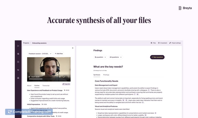Breyta.ai, screenshot 4