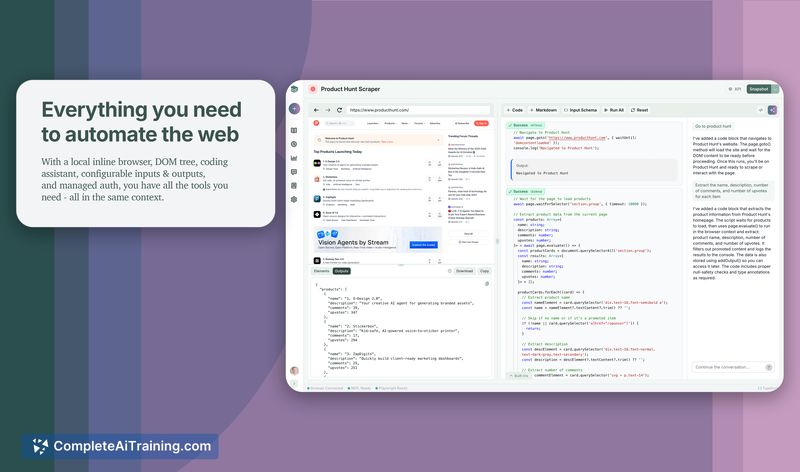BrowserBook, screenshot 5