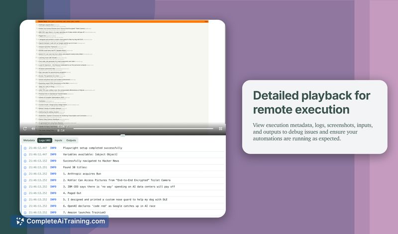 BrowserBook, screenshot 7