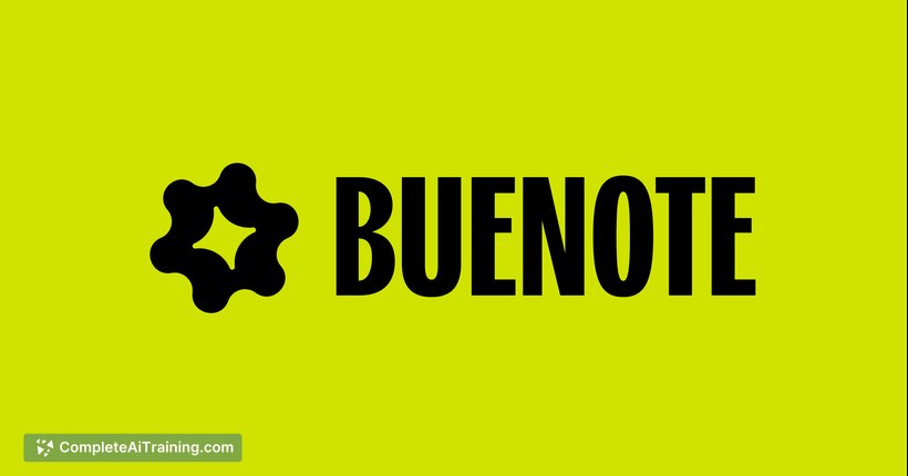 Buenote, screenshot 3