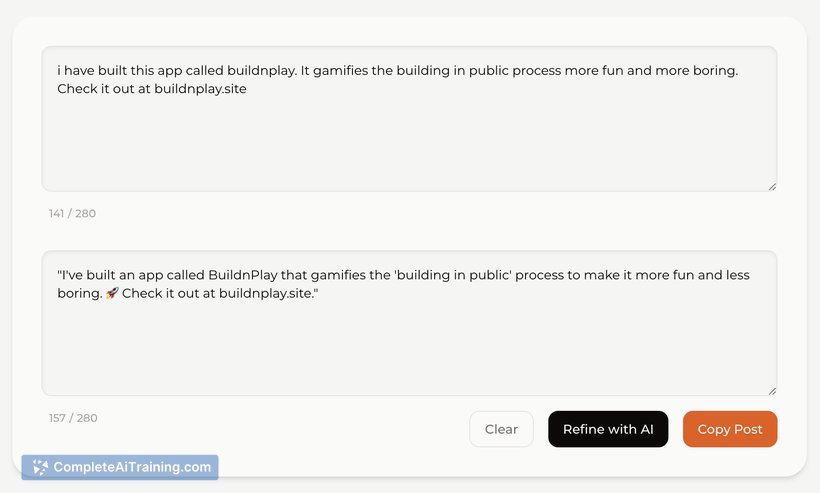 BuildnPlay, screenshot 1