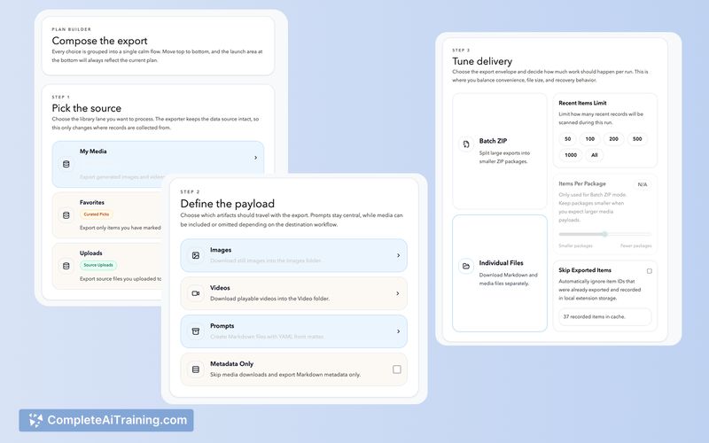 Bulk Exporter for Sora