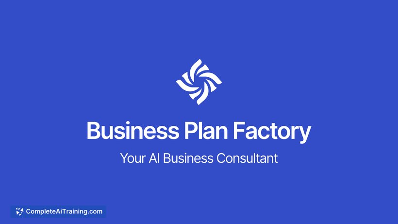 Business Plan Factory