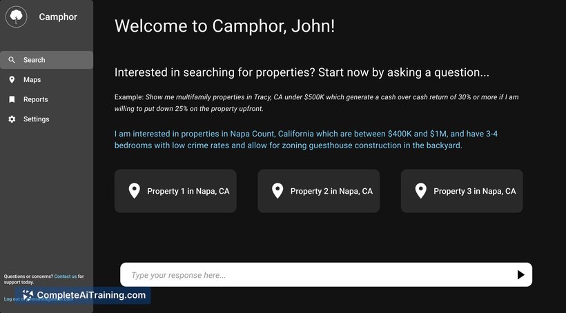 Camphor Property Search, screenshot 3