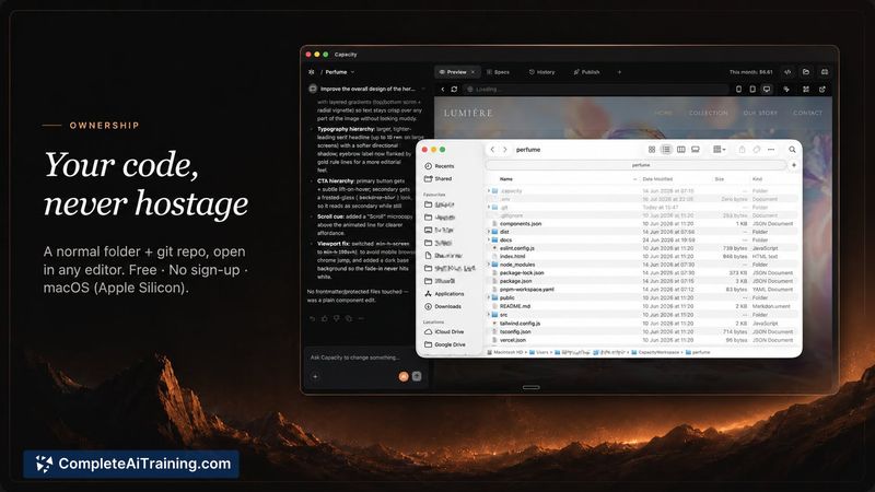 Capacity Desktop, screenshot 2