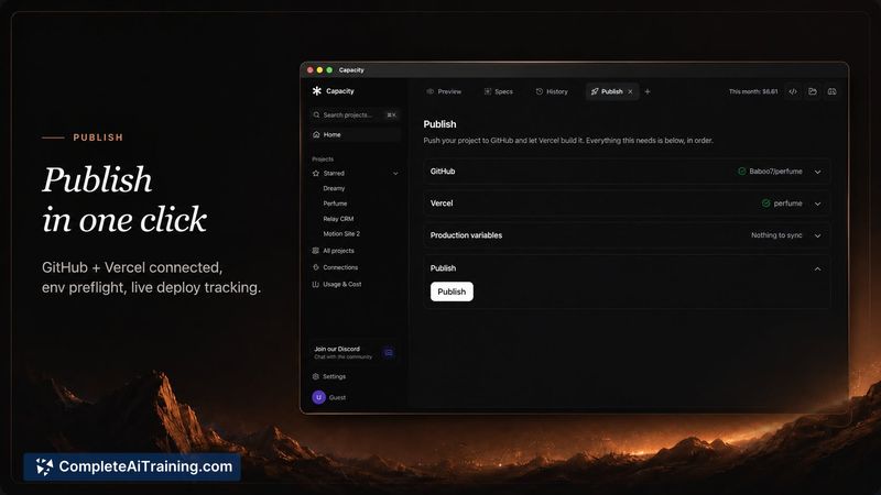 Capacity Desktop, screenshot 4