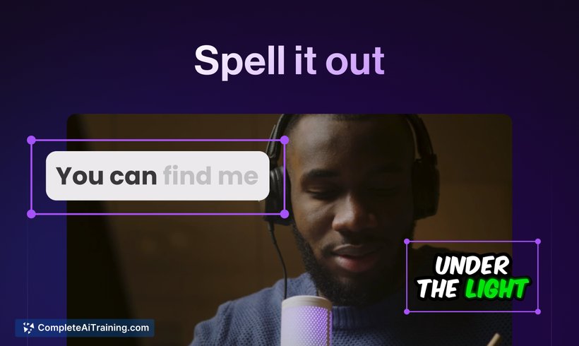 Captions, screenshot 5