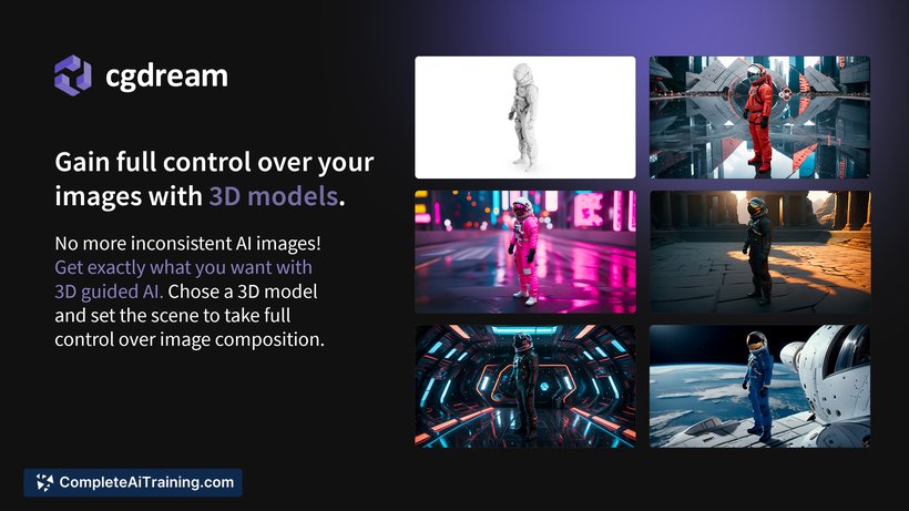 CGDream.ai, screenshot 3