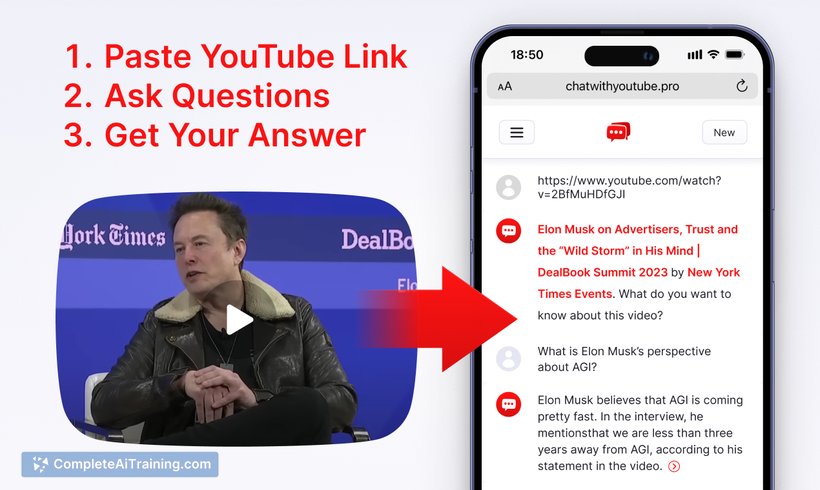 Chat with YouTube