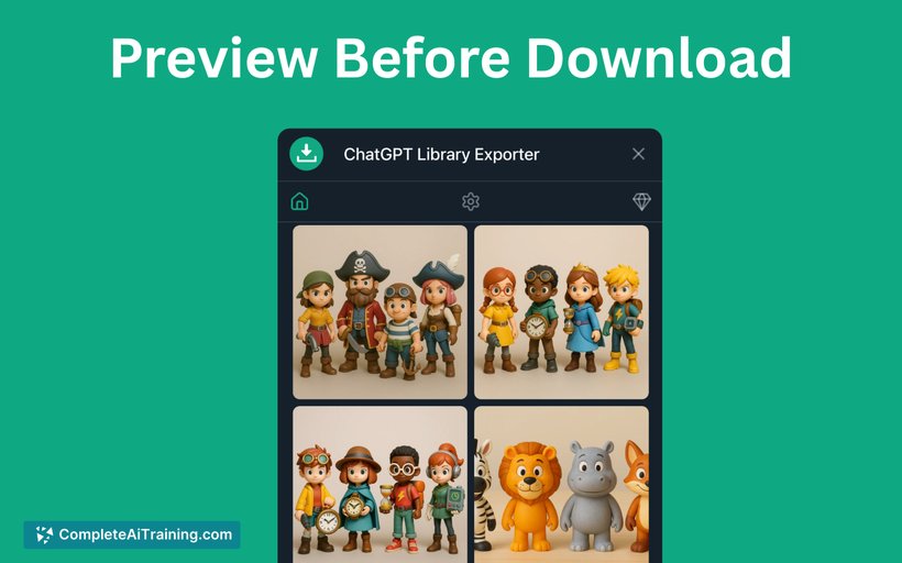 ChatGPT Library Exporter