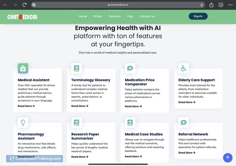 ChatMedical.ai, screenshot 3