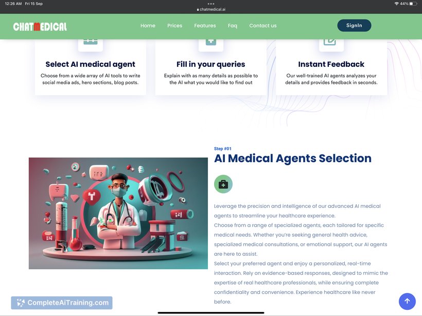 ChatMedical.ai, screenshot 4