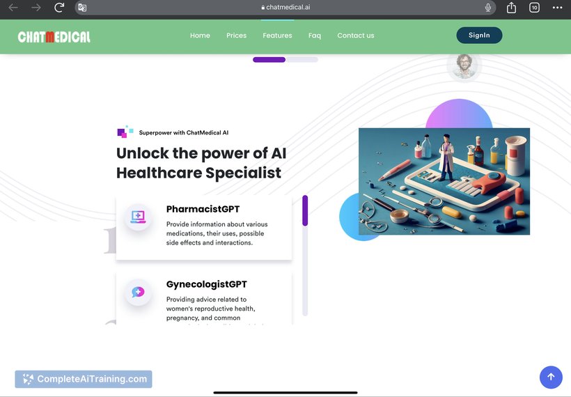 ChatMedical.ai, screenshot 5