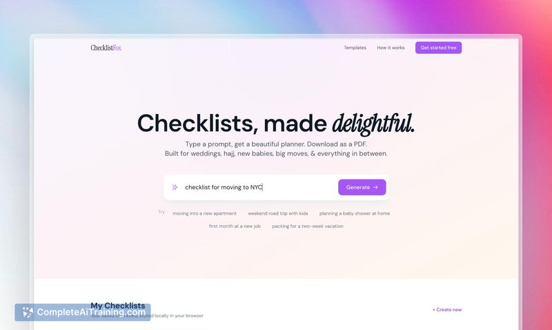 ChecklistFox
