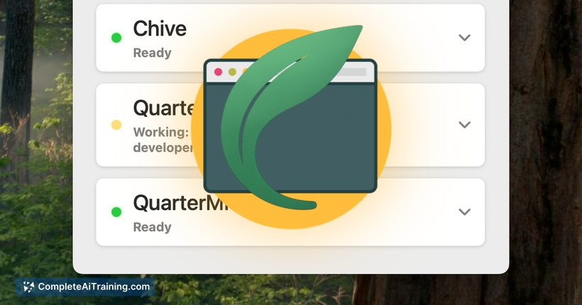 Chive, screenshot 2