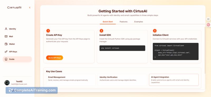 CirtusAI, screenshot 4