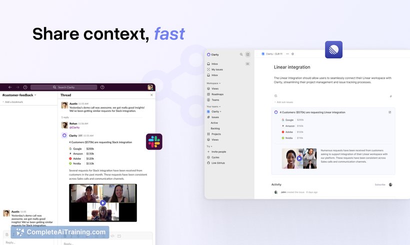 Clarity, screenshot 2