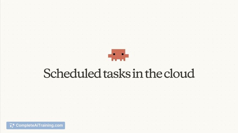 Claude Code Scheduled Tasks