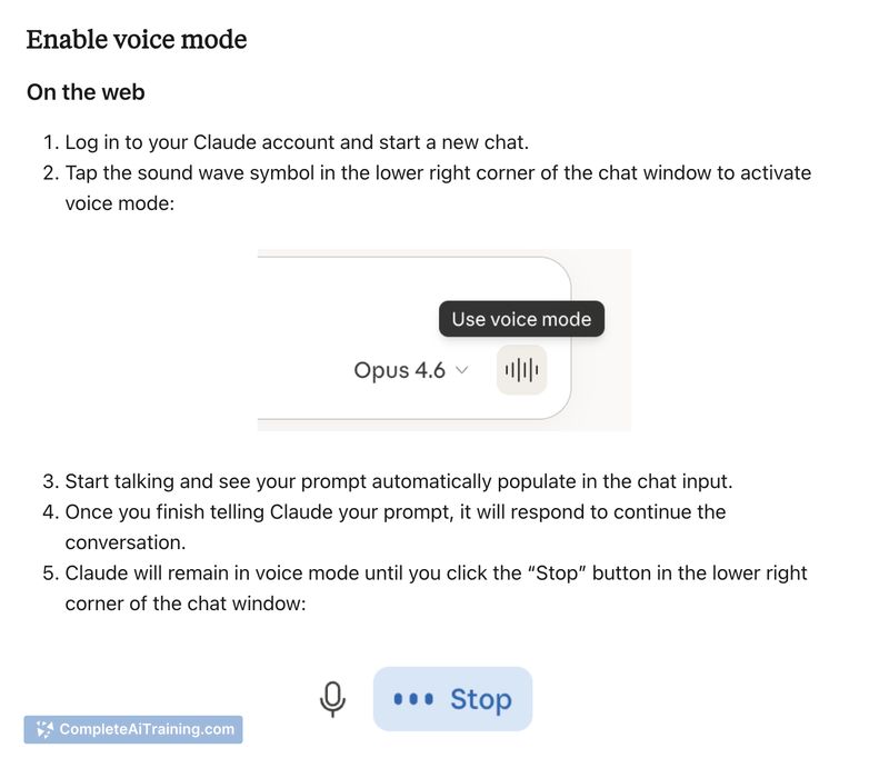 Claude Code Voice Mode