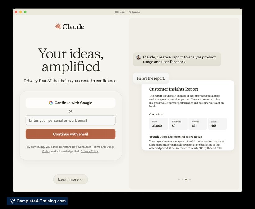 Claude for Desktop