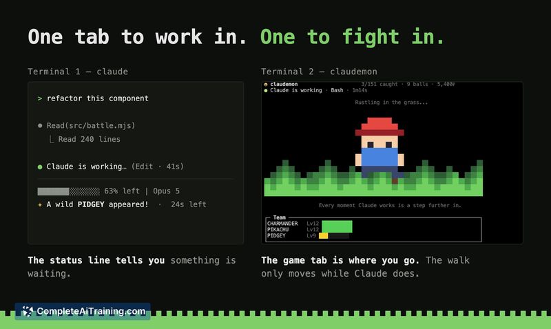 claudemon, screenshot 3