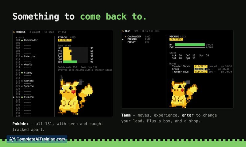 claudemon, screenshot 5