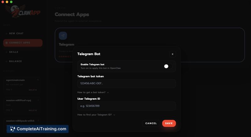 ClawApp, screenshot 4