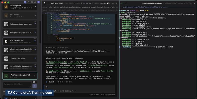 ClawTab, screenshot 3
