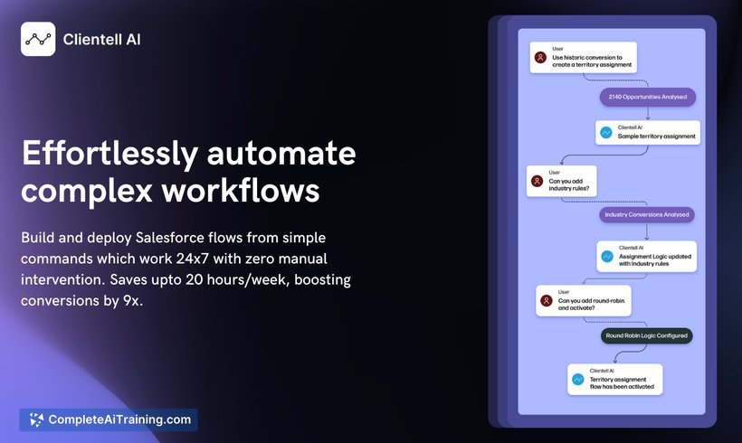 Clientell AI, screenshot 3