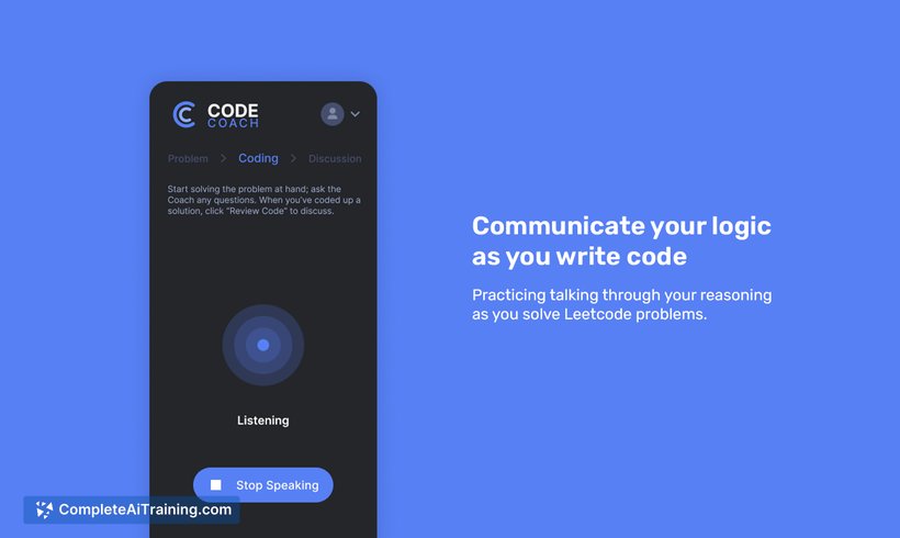 Code Coach, screenshot 2