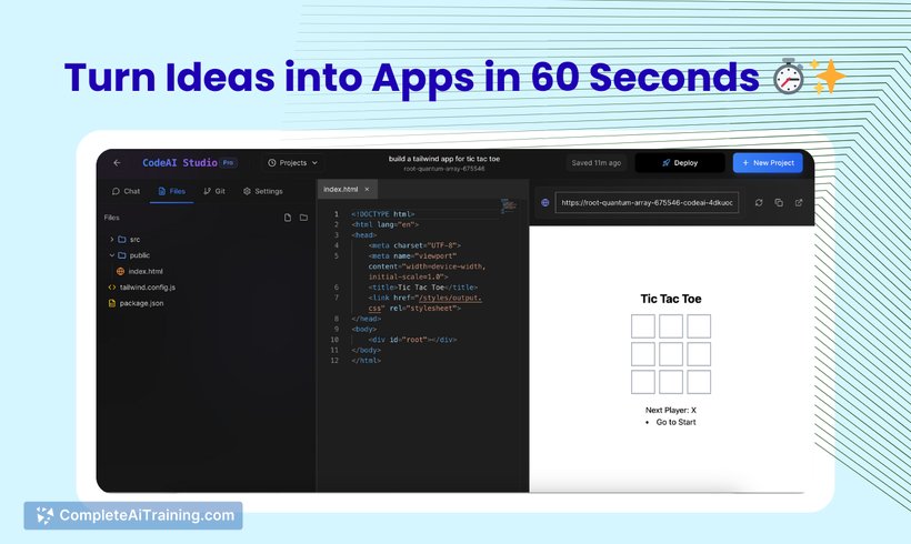 CodeAI Studio Pro, screenshot 3