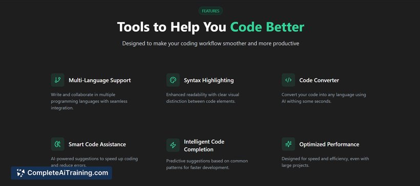 CodeX-Editor, screenshot 2