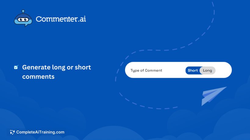 Commenter.ai, screenshot 3