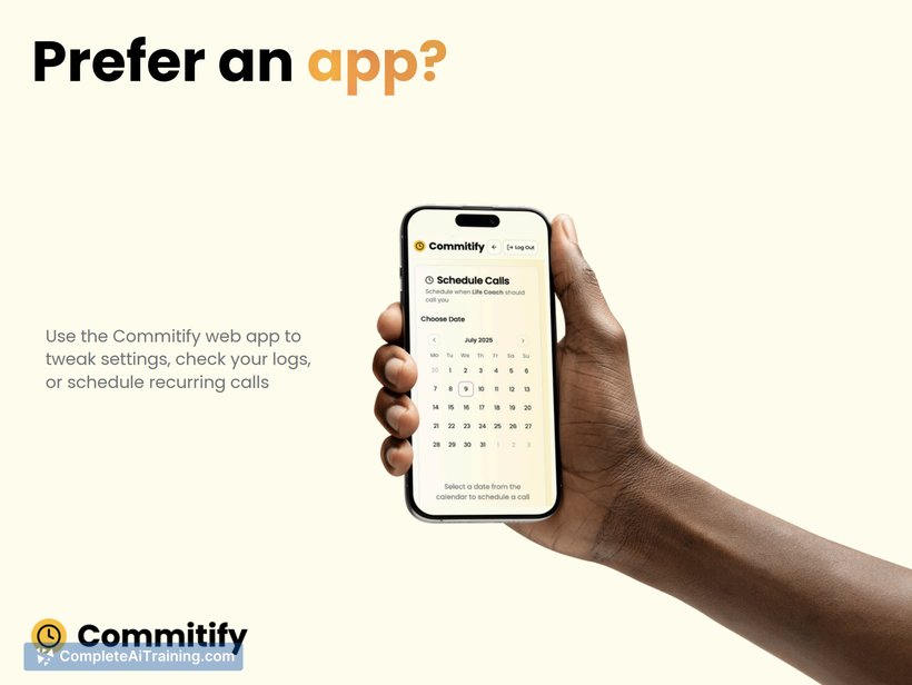 commitify.me, screenshot 3