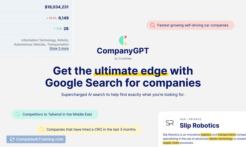 CompanyGPT 2.0, screenshot 3