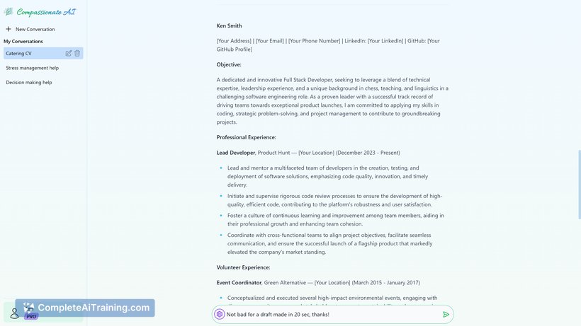 Compassionate AI