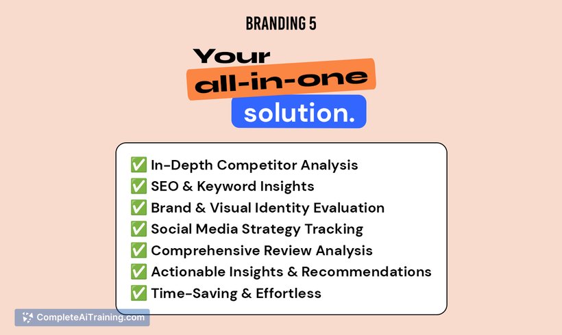 Competitor Analysis, screenshot 2
