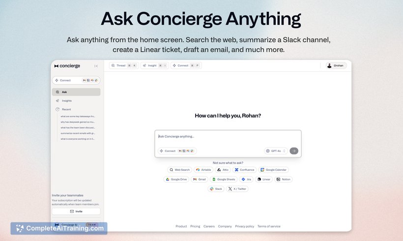 Concierge AI