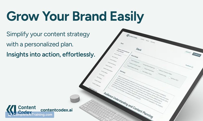 Content Codex, screenshot 2