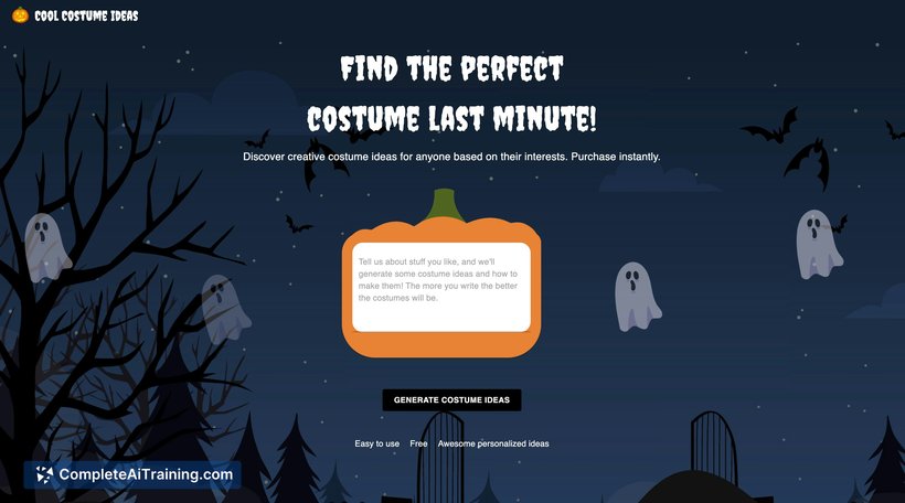 Cool Costume Ideas