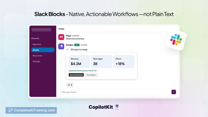 CopilotKit Channels SDK, screenshot 4