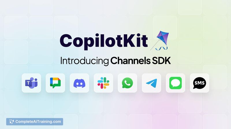 CopilotKit Channels SDK, screenshot 5