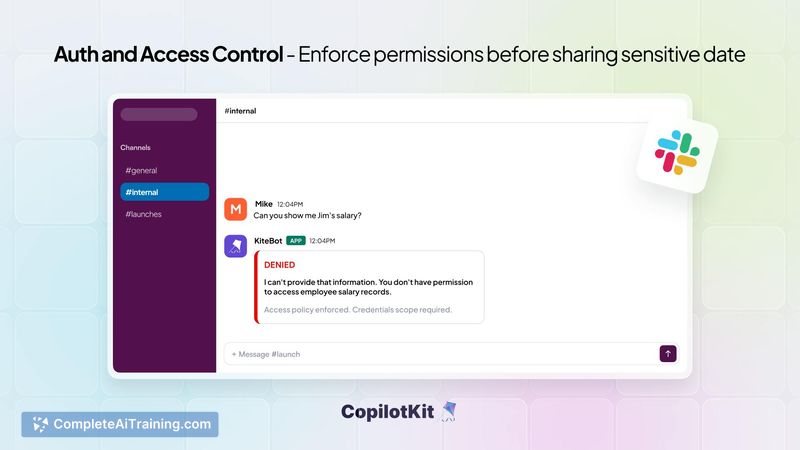 CopilotKit Channels SDK, screenshot 7
