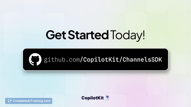 CopilotKit Channels SDK, screenshot 9