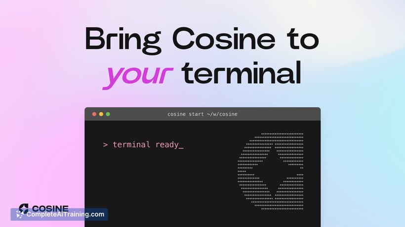 Cosine CLI, screenshot 3